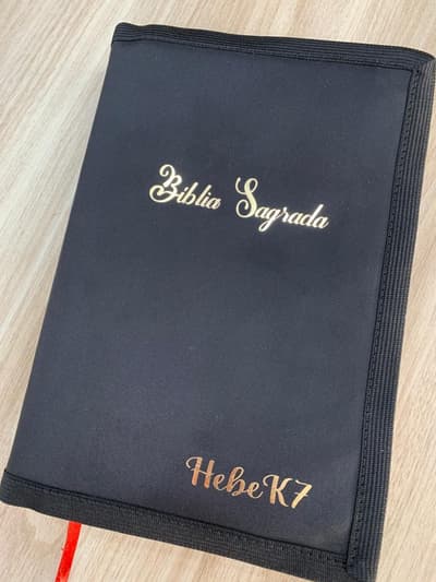 Capa de Bíblia Sagrada
